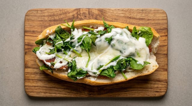 Chicken Italiano Sandwich.
