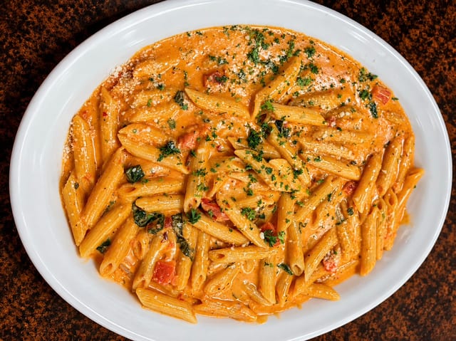 Penne Pasta Vodka.