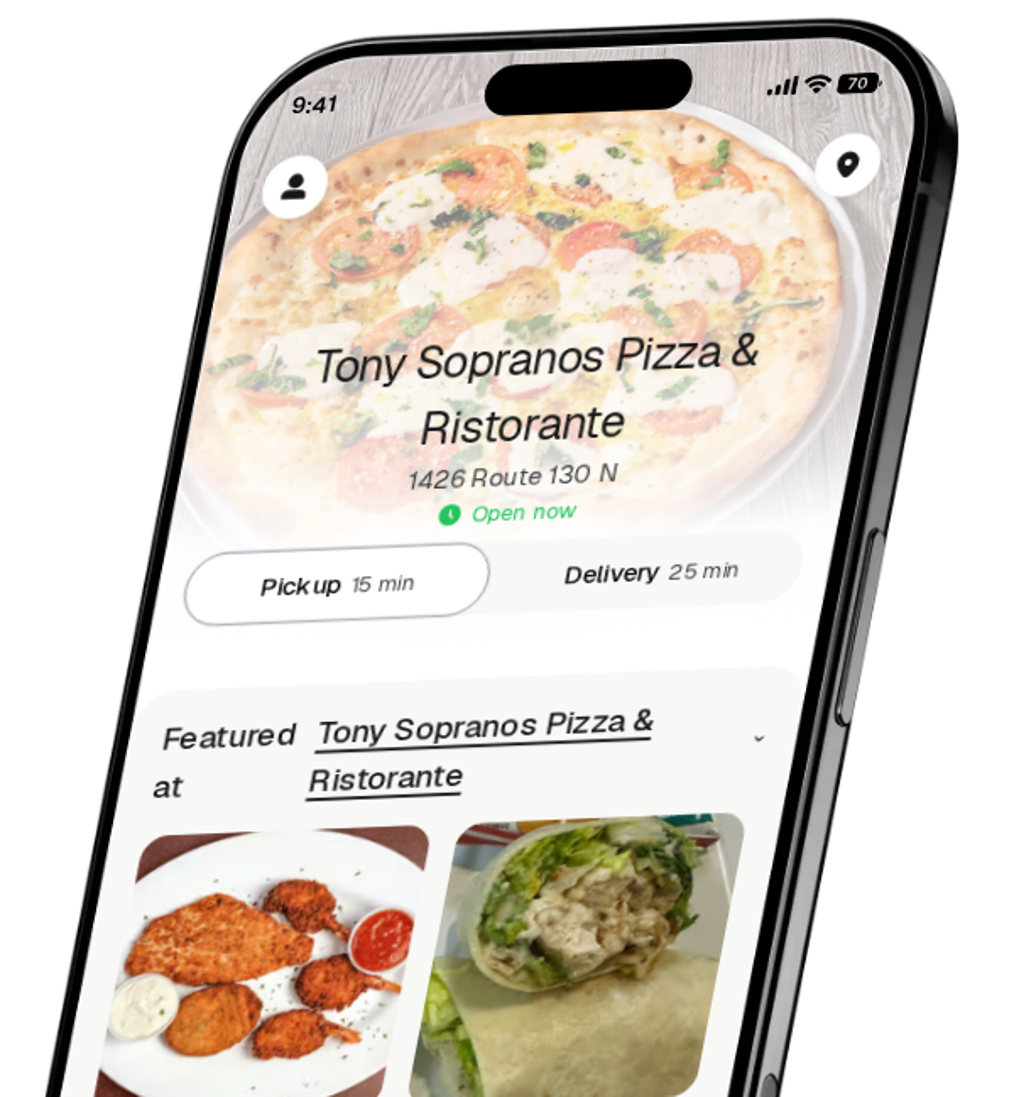 Tony Sopranos Pizza & Ristorante app preview