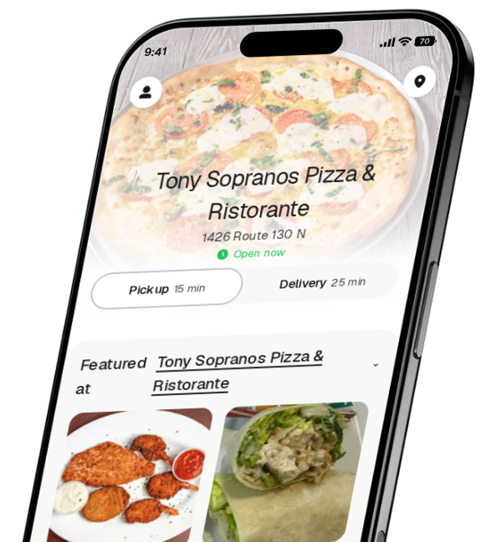 Tony Sopranos Pizza & Ristorante app preview