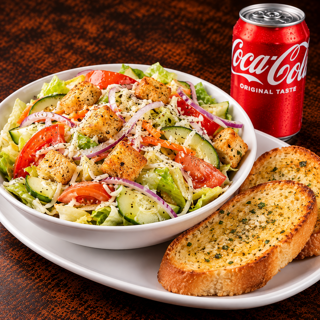 #7 Medium Tossed Salad with bread