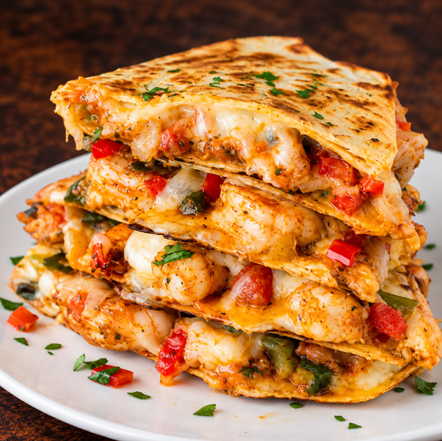 Shrimp Quesadilla.