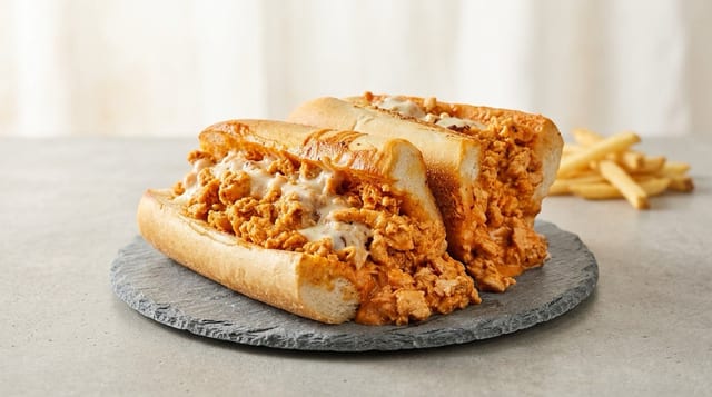 Buffalo Chicken Cheesesteak.