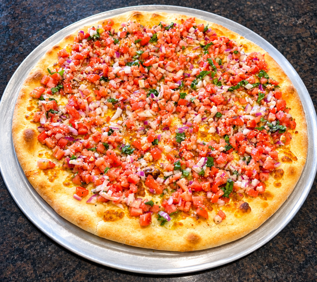 Bruschetta Pizza.