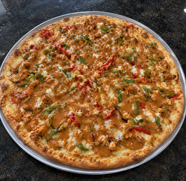 Chipotle Chicken Pizza.