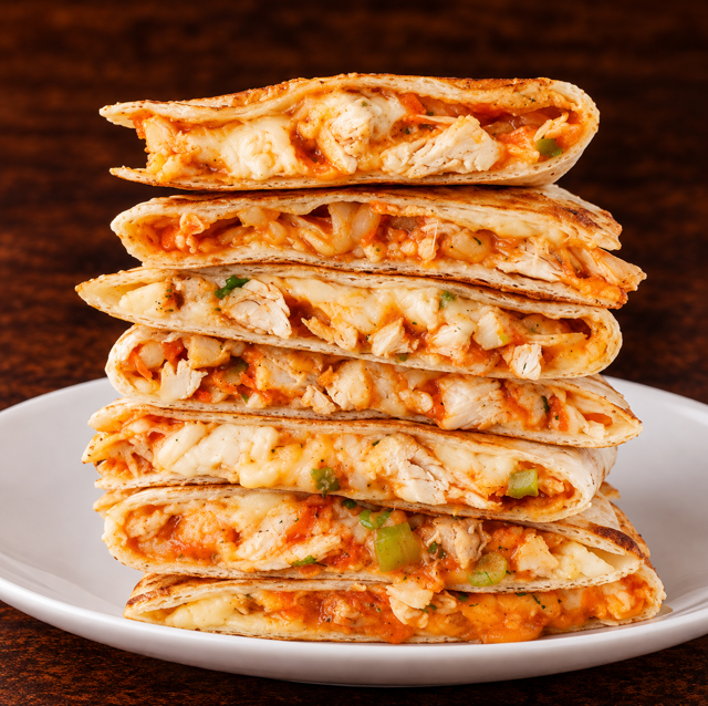 Buffalo Chicken Quesadilla.