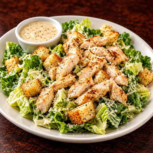 Caesar Salad with Chicken.
