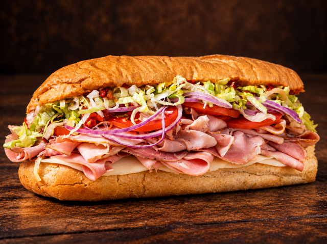 Ham & Provolone.