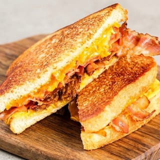 Grilled Cheese with Ham or Bacon