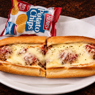 Homemade Meatball Parmigiana