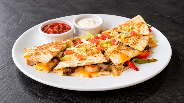 Chicken Quesadilla.