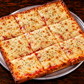 Sicilian Plain Cheese Pizza