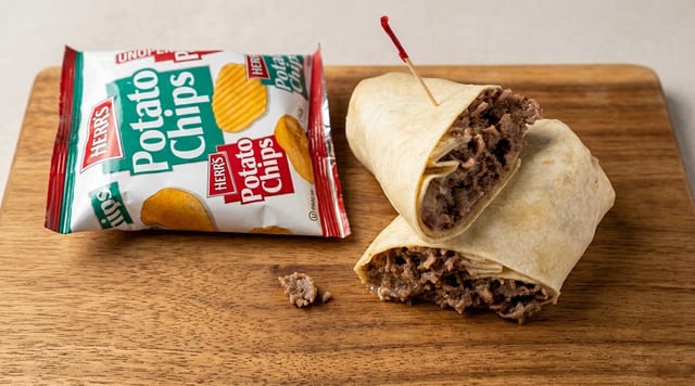 Cheesesteak Wrap.
