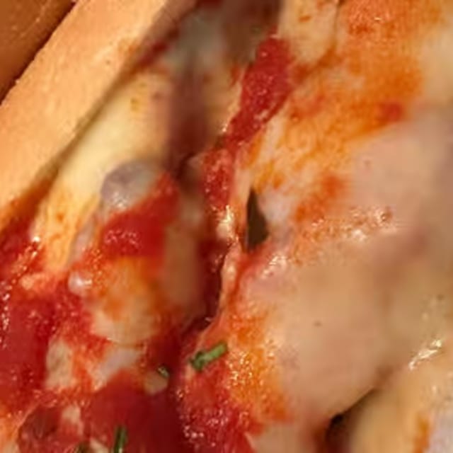 Chicken Parmigiana Sandwich.