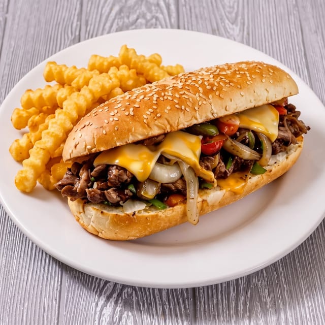 #1 Mini Steak Sandwich.