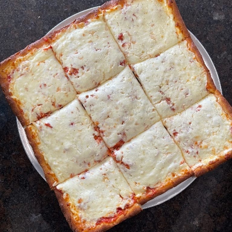 Savor our cheese pizza